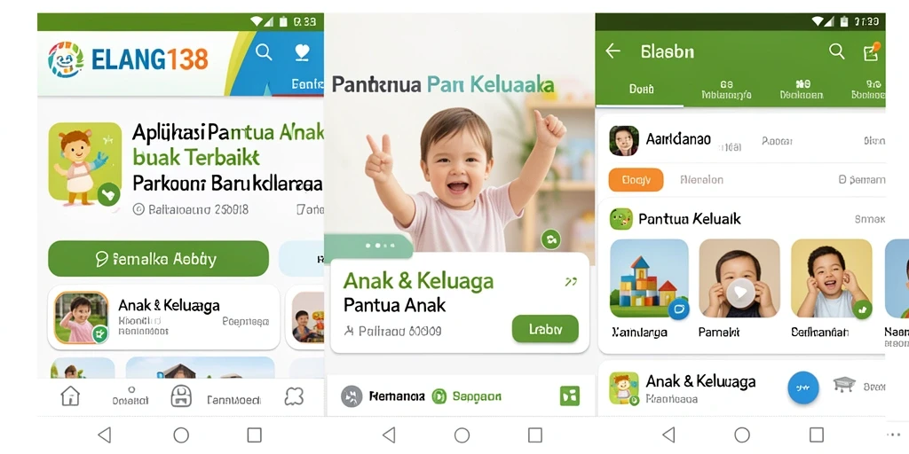 Antarmuka ELANG138 dengan fitur Pantau Anak yang intuitif.