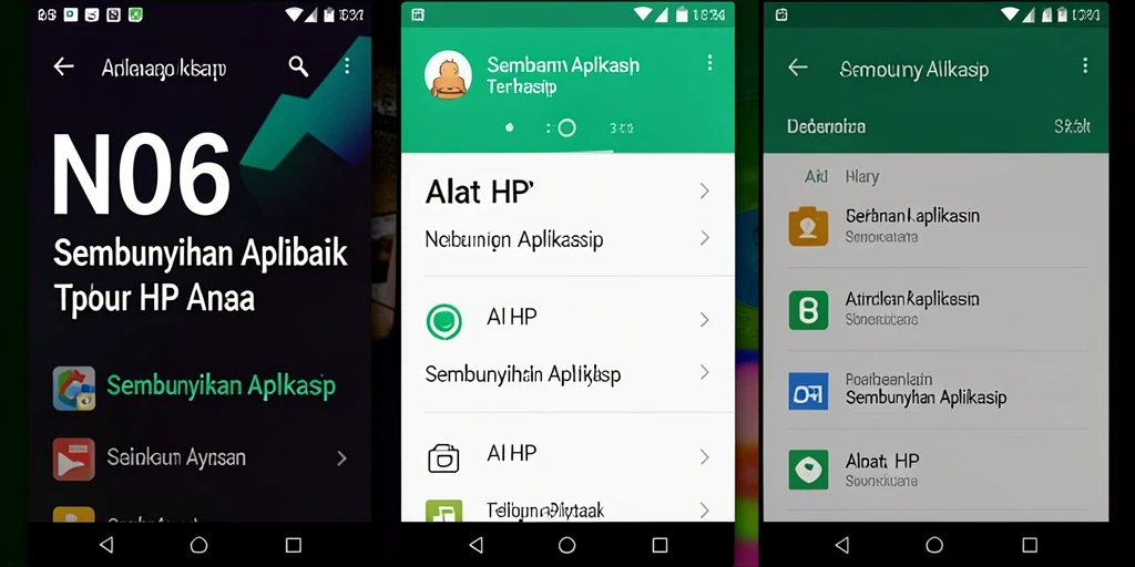 Tampilan antarmuka aplikasi N06 yang modern dan fungsional.